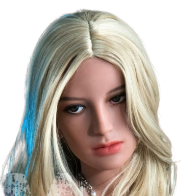 H017 European Sex Doll Head with Pointed Chin