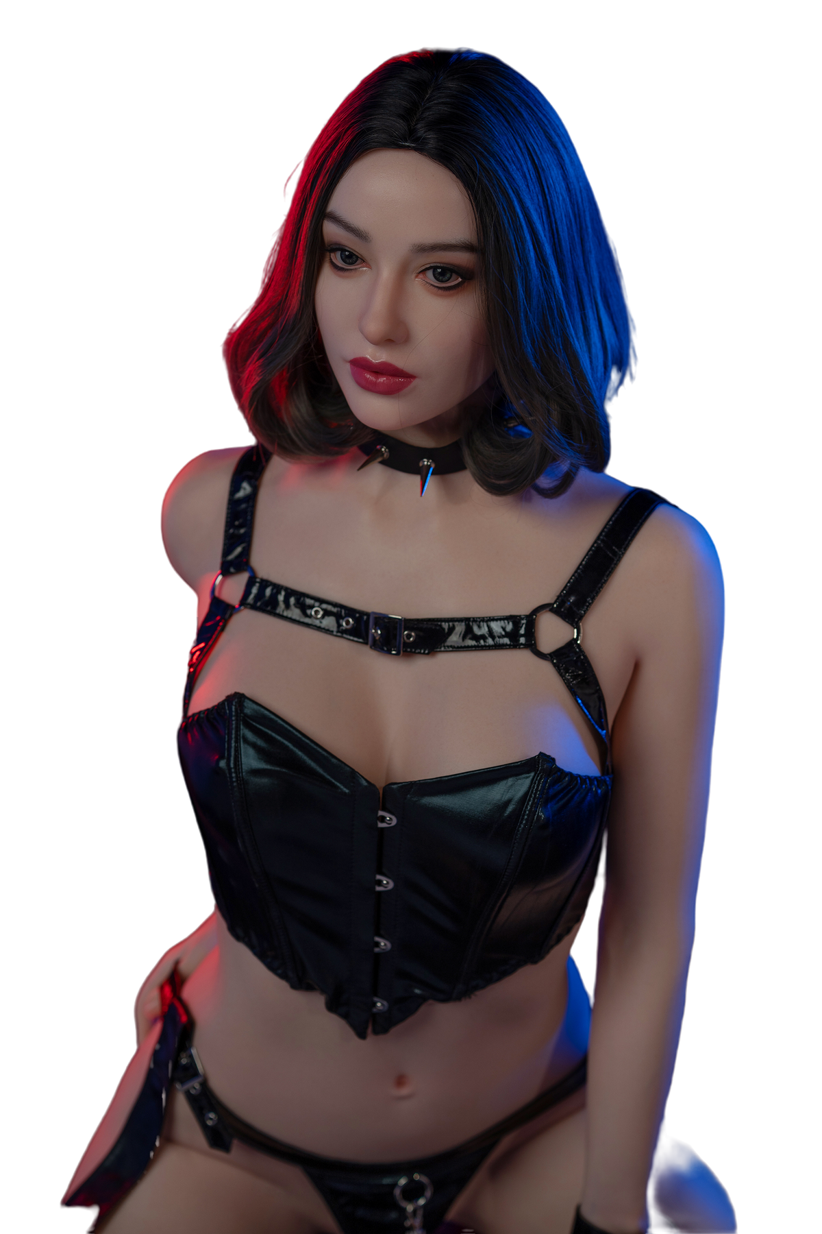 F674—Kaley 170cm/5ft5 Luxury Silicone Black Slayer Anime Sex Doll |Zelex Doll
