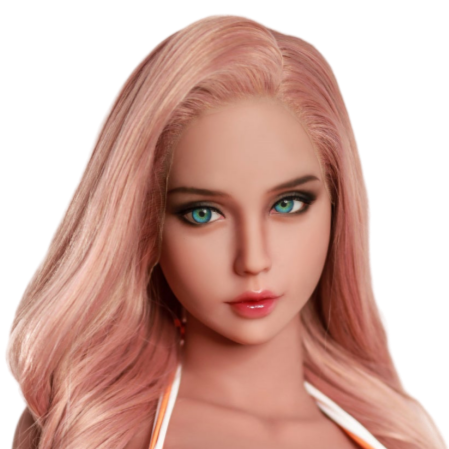 H106 WM Sex Doll Head | Blonde Girl