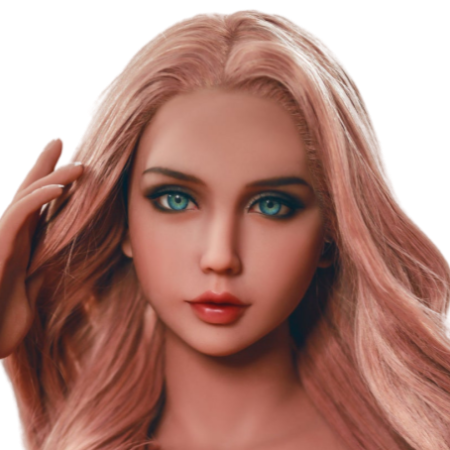 H106 WM Sex Doll Head | Blonde Girl