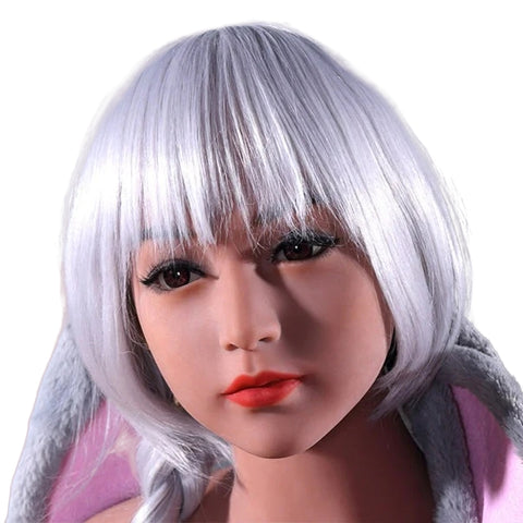 H124 WM DollSex Doll Head|Asian Girl