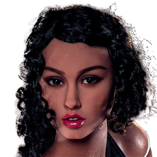 H132 Sex Doll Head｜Curly Hair Thin Face【WM Doll Head】#162