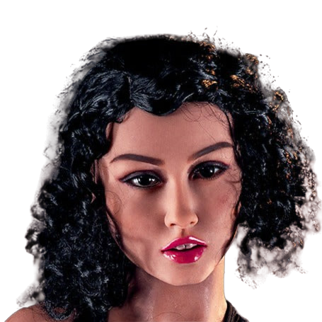 H132 Sex Doll Head｜Curly Hair Thin Face【WM Doll Head】