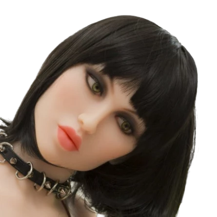 H133 Sex Doll Head｜Brunette girl with short hair styling【WM Doll Head】