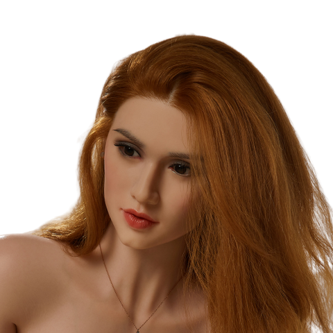 H600 CST Silicone Sex Doll Head|Yound Lady Face