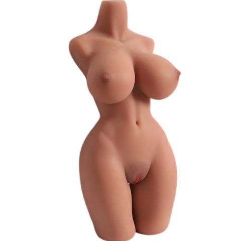 T631 (37.47lb/27.55inch) Sexiest tan-skinned life-size sex doll with curvy torso