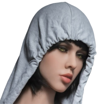 H009 Alluring Natural Hair Sex Doll Head with Perfect Jawline