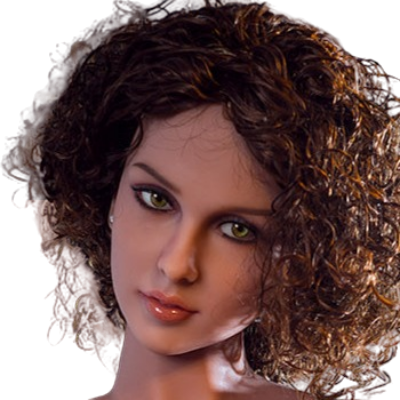 H013 Mesmerizing Indian Sex Doll Head with Long Neck