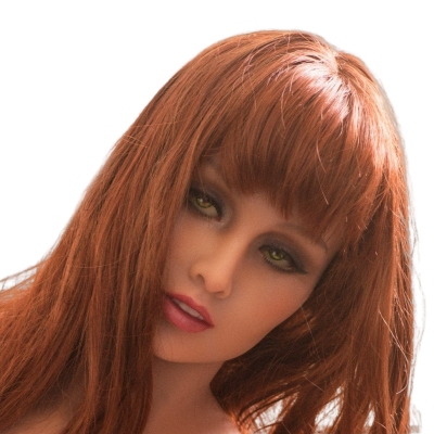 H039 Dreamy Sex Doll Head with Straight Hair