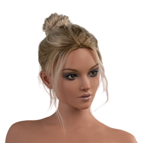 H624  Best Silicone Sex Doll face ｜Zelex Doll head