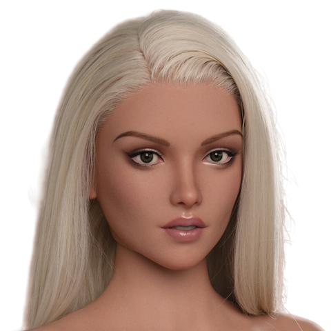 H626  Silicone Sex Doll face ｜Zelex Doll head