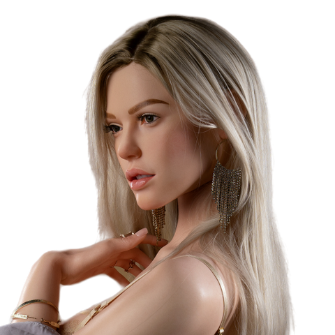 H637  Silicone Sex Doll face ｜Zelex Doll head